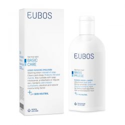 Eubos Liquid Washing Emulsion Blue Yγρό Καθαρισμού Προσώπου-Σώματος Χωρίς Άρωμα | 200ml - Eubos